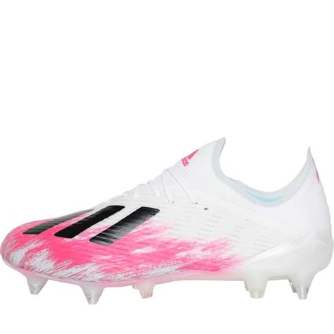 adidas x 19.1 sg - fussballschuhe - white/pink|adidas X 19.1 SG Uniforia .